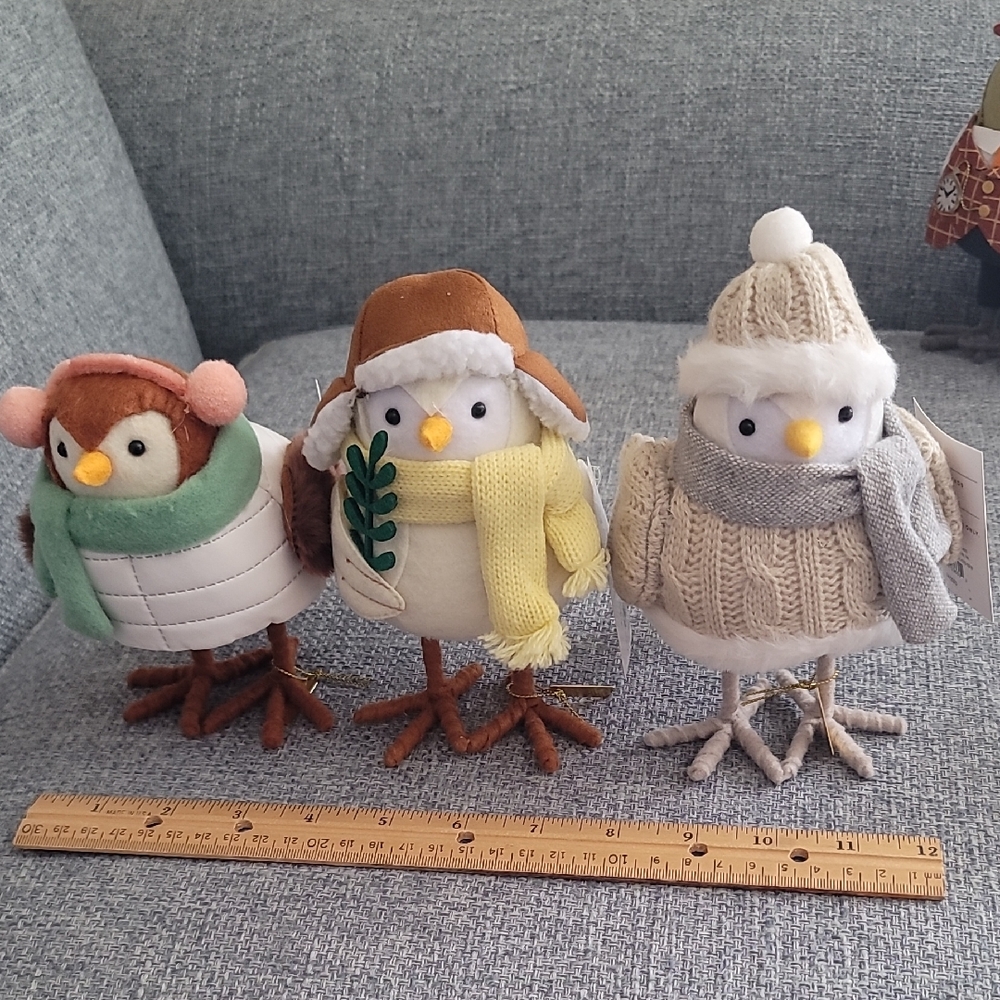 Target 2023 Set of Three Winter Bird Figurines